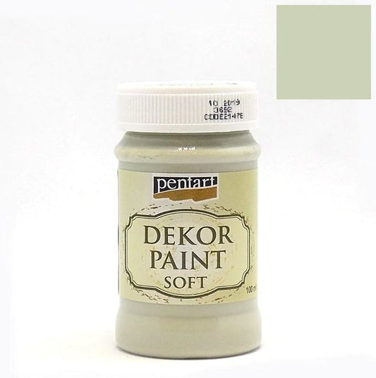 CHALK PAINT - MINT - 100ml - PENTART - TINTA DE GIZ -VERDE VIME - 21478