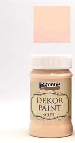 CHALK PAINT - MINT - 100ml - PENTART - TINTA DE GIZ - Damasco - 21628