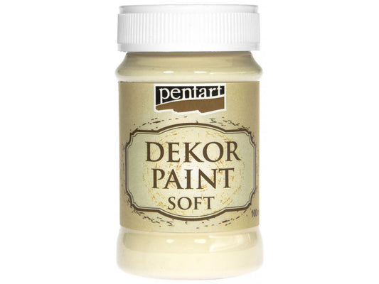 CHALK PAINT - MINT - 100ml - PENTART - TINTA DE GIZ - MARFIM - 21637