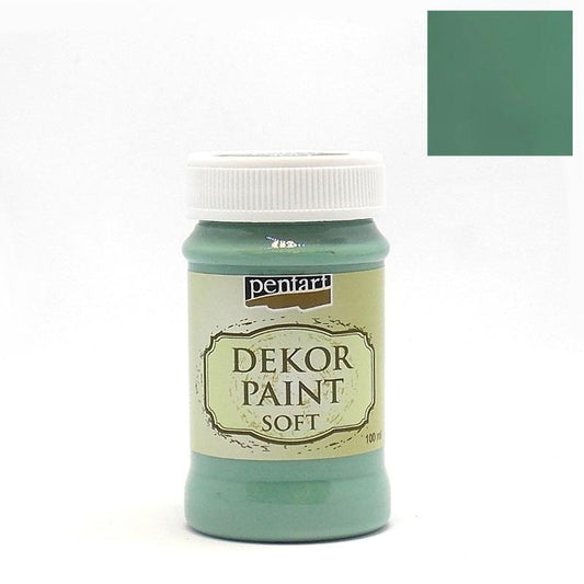 CHALK PAINT - MINT - 100ml - PENTART - TINTA DE GIZ -TURQUOISE GREEN - 21643