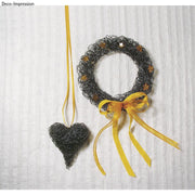 Aros Anéis de metal revestido a Branco / Dourado – 25 | 20 | 15 | 10 cm Caça Sonhos