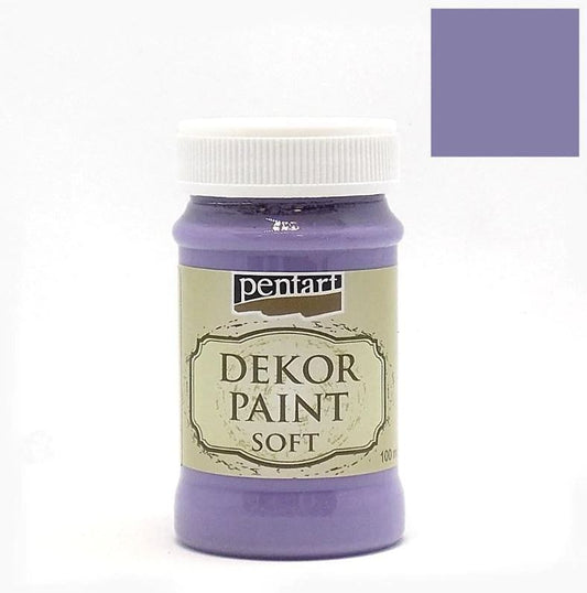 CHALK PAINT - MINT - 100ml - PENTART - TINTA DE GIZ -roxo  - 25226