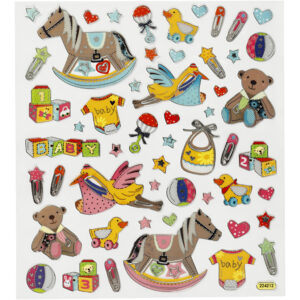 Creativ 27194 - Baby - Autocolantes/Stickers (1 folha)