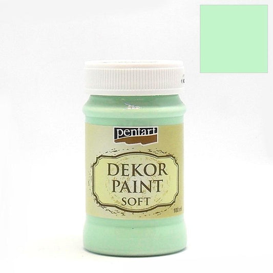 CHALK PAINT - MINT - 100ml - PENTART - TINTA DE GIZ - HORTELÃ - 29335