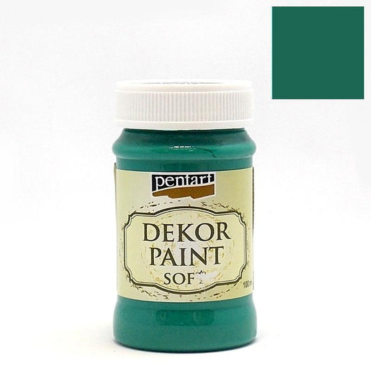 CHALK PAINT - MINT - 100ml - PENTART - TINTA DE GIZ - verde zimbro - 29339