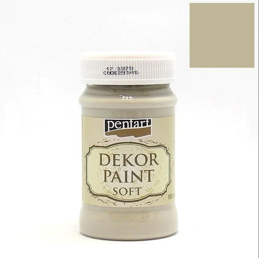 CHALK PAINT - MINT - 100ml - PENTART - TINTA DE GIZ - BEGE VINTAGE- 29340