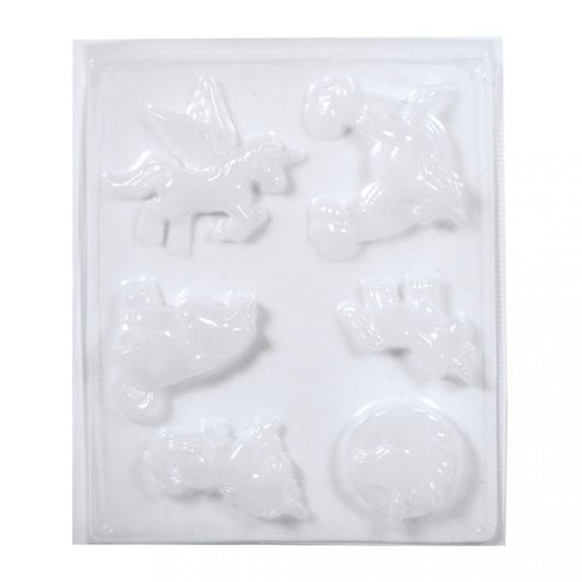 Rayher 36080000 Molde de fundição: unicórnios
