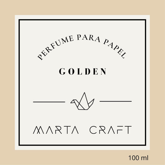 Perfume para Papel - GOLDEN - 100 ml
