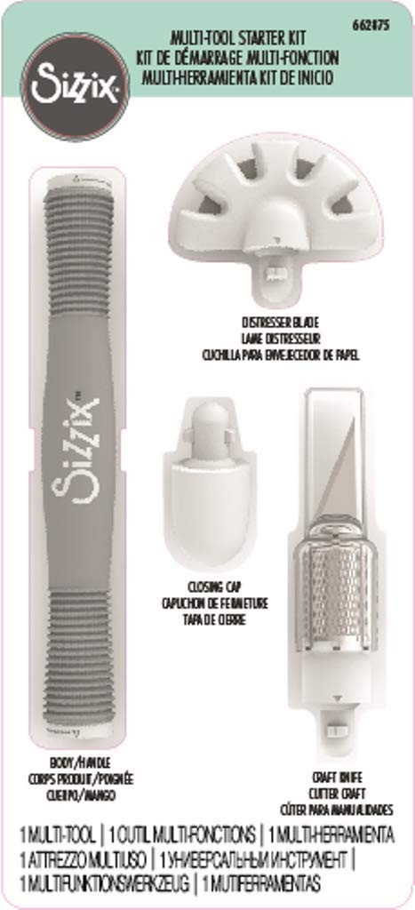 SIZ 662875 -Multi Tool Sizzix Bisturi e Distresser Starter Kit