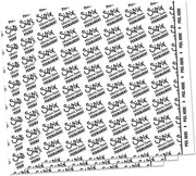 Sizzix 656802 Folhas adesivas 10 folhas / Pacote