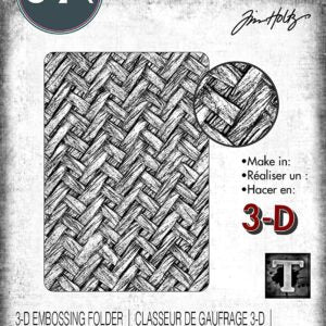 SIZ 664759 - Textura Embossing - Pasta de relevo Sizzix 3D Texture Fades