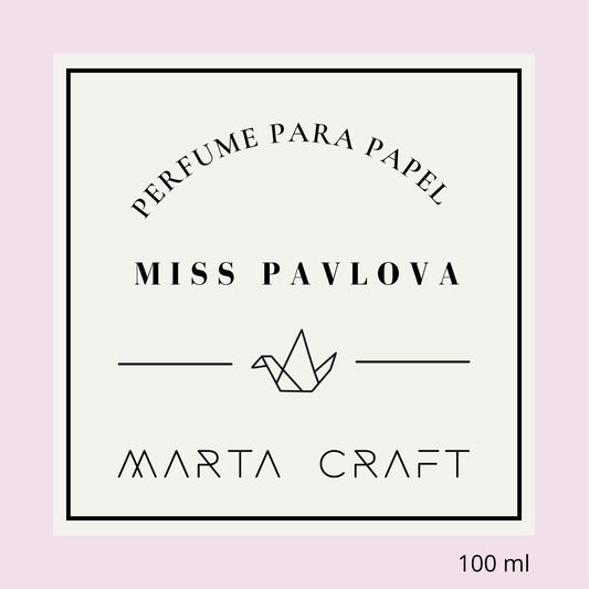 Perfume para Papel - MISS PAVLOVA - 100 ml