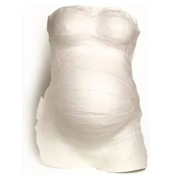 Bandagem de gesso, L: 2,7 m, W: 10 cm, 2 rolos Modelador para Barriga de Gesso