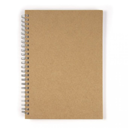 Álbum,Notebook, livro de Honra , Kraft  argolas  A5, 60 folhas, 70 g/m2, , Rayher