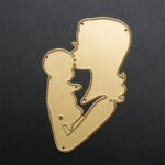 AM003 - Amor de Mãe e Bebé - Metal Die Cut