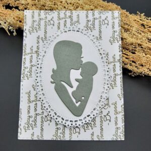 AM003 - Amor de Mãe e Bebé - Metal Die Cut