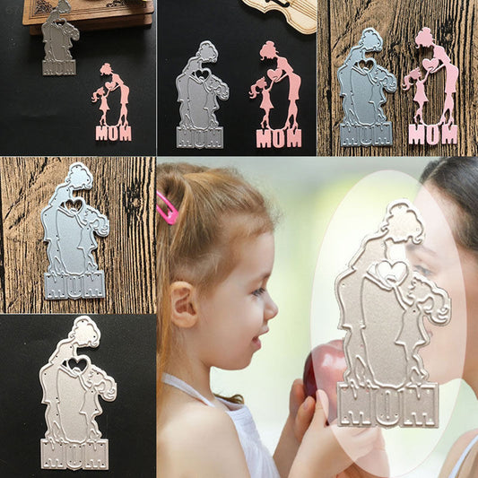 AM004 - Amor de Mãe e Menina - Metal Die Cut