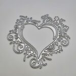 AM007 - Coração - Metal Die Cut