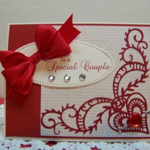 AM019 - Decoração/Acessório Coração - Metal Die Cut