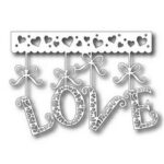 AM020 - Acessório Cartão/Convite "Love" - Metal Die Cut