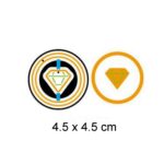 AM028 - Anel Noivado - Metal Die Cut