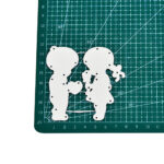 AM033 - Menina & Menino Amor - Metal Die Cut