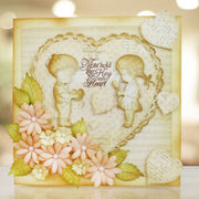 AM033 - Menina & Menino Amor - Metal Die Cut