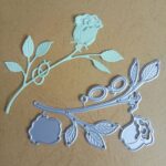 AM040 - Rosa + Alianças - Metal Die Cut