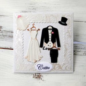 AM047 - Fato Homem Casamento - Metal Die Cut