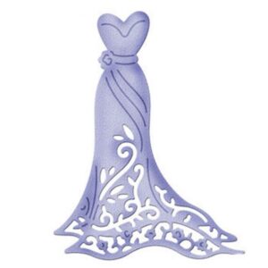 AM050 - Vestido - Metal Die Cut