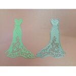 AM050 - Vestido - Metal Die Cut