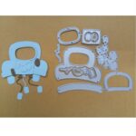 AM051 - Carro Noivos - Metal Die Cut