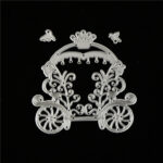 AM056 - Carroça Noivos - Metal Die Cut