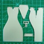 AM060 - Cartão/Convite Noivos - Metal Die Cut