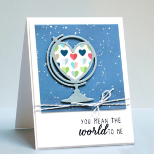 AM063 - Globo Coração - Metal Die Cut