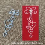 AM068 - Decoração/Acessório Coração - Metal Die Cut