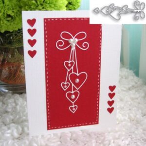 AM068 - Decoração/Acessório Coração - Metal Die Cut