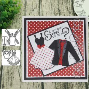 AM075 - Vestido - Metal Die Cut