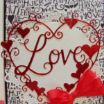 AM081 - Coração Love - Metal Die Cut