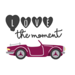AM087 - Set Carro Descapotável + Corações + "The Moment"  - Metal Die Cut