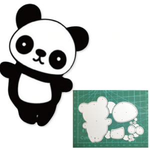 AN005 - Panda - Metal Die Cut