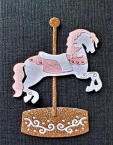 AN012 - Carrossel Cavalo - Metal Die Cut