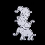 AN021 - Elefantes - Metal Die Cut