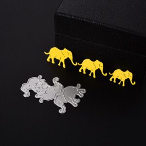 AN021 - Elefantes - Metal Die Cut