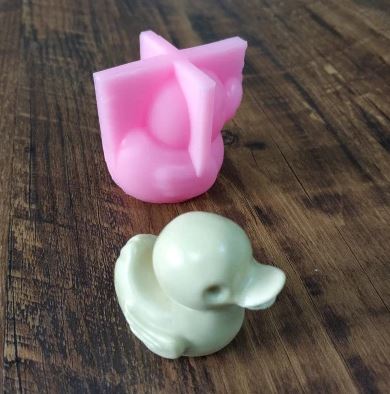 AN023MS- Animal 3D Pato - Molde de Silicone