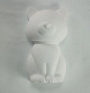 AN026MS- Gato minimalista  2D  - Molde de Silicone