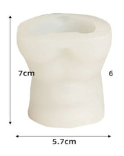 AN027MS- Urso 3D  - Molde de Silicone