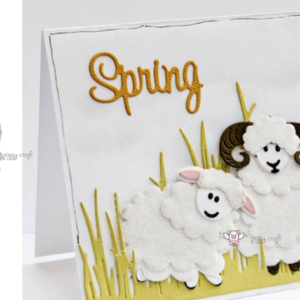 AN040 - Ovelhas - Metal Die Cut