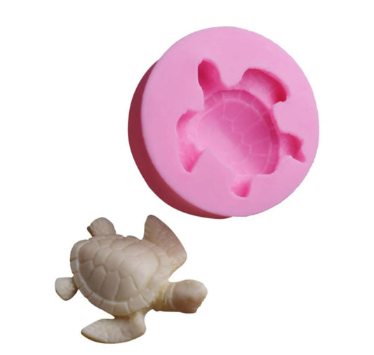 AN047MS - Molde de Silicone Tartaruga
