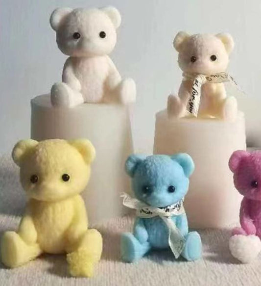 AN052MS - Molde Silicone Urso pequeno